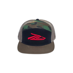 TLD Snap-Back - Camo/Red Logo