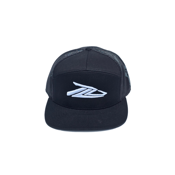 TLD Snap Back - Black/White Logo