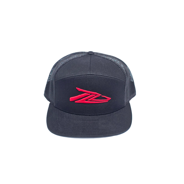 TLD Snap-Back - Black/Red Logo – The Last Detail LLC.